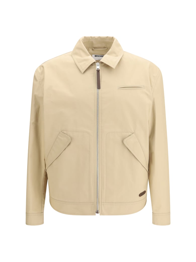 jacket zip-closure brown by Selfnex
