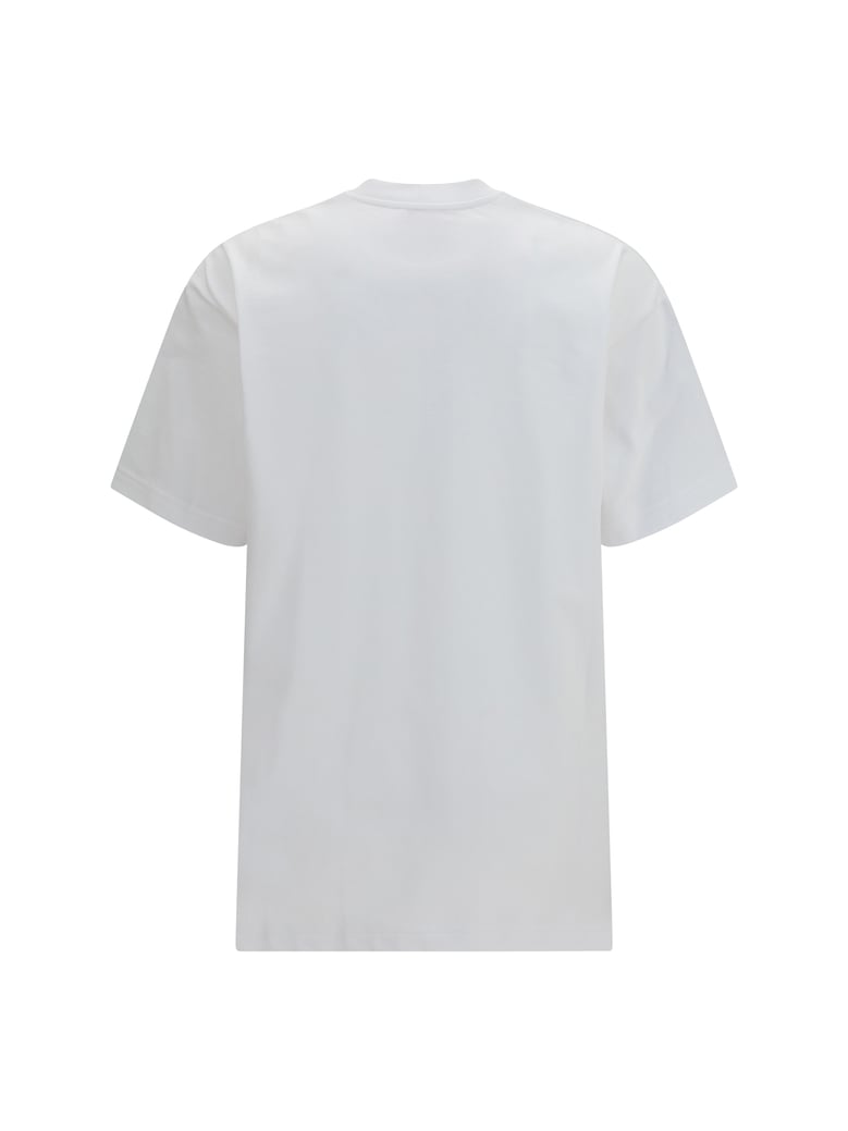 t-shirt ancora g loved cotton white/green by Selfnex