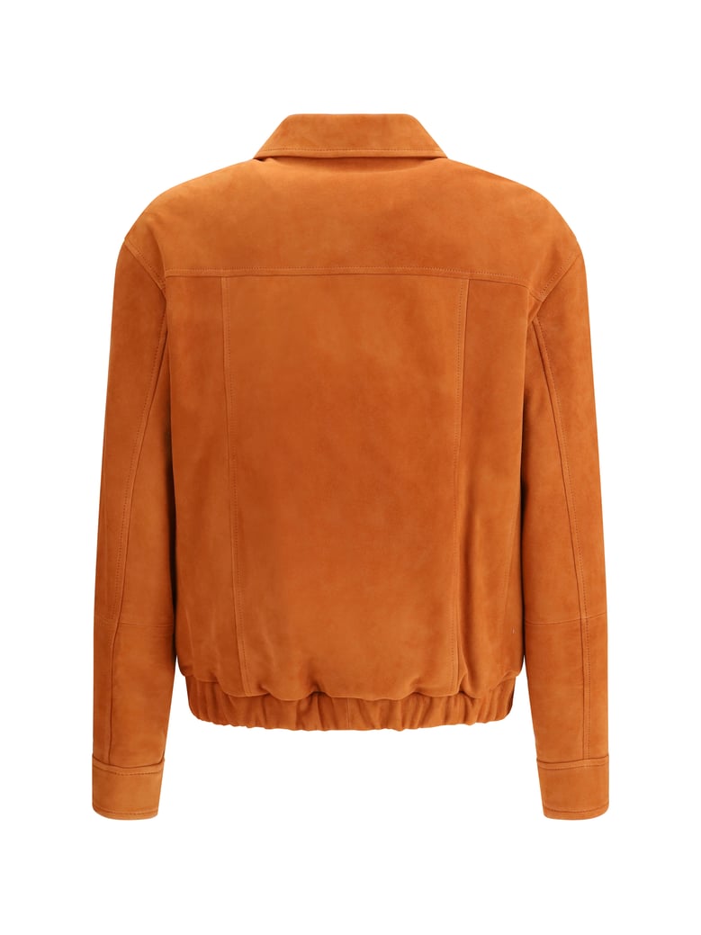 jacket calf leather apricot by Selfnex