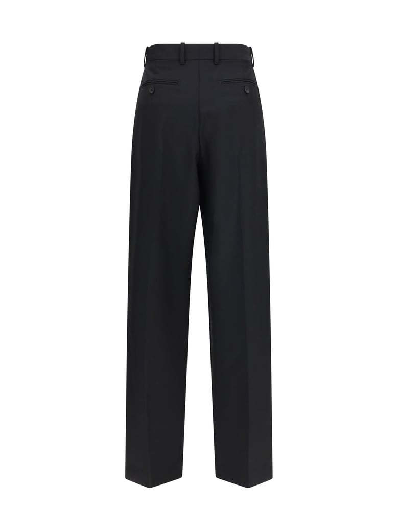 trousers double-pleat wool-mohair by Selfnex