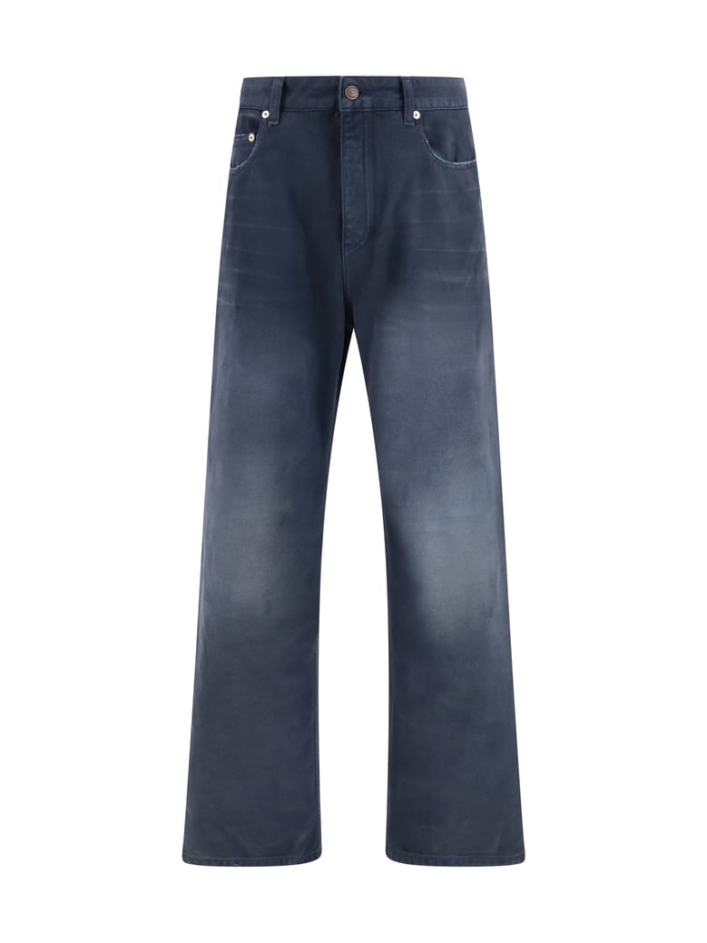 jeans wide-leg navy by Selfnex