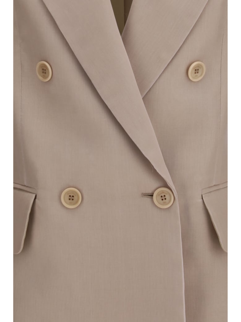 blazer feltro silk sand by Selfnex