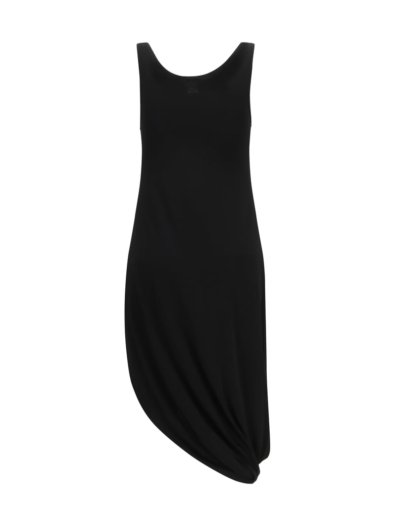 viscose dress black by Selfnex
