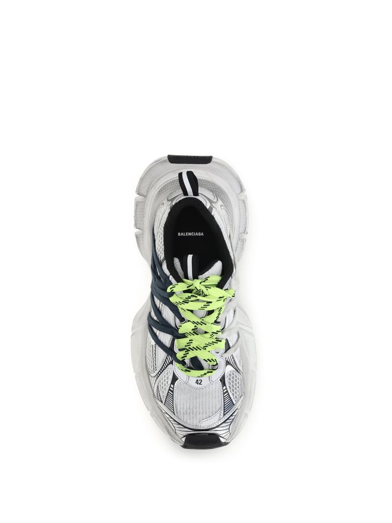 sneakers 3xl interlace grey mix/fluorescent yellow by Selfnex