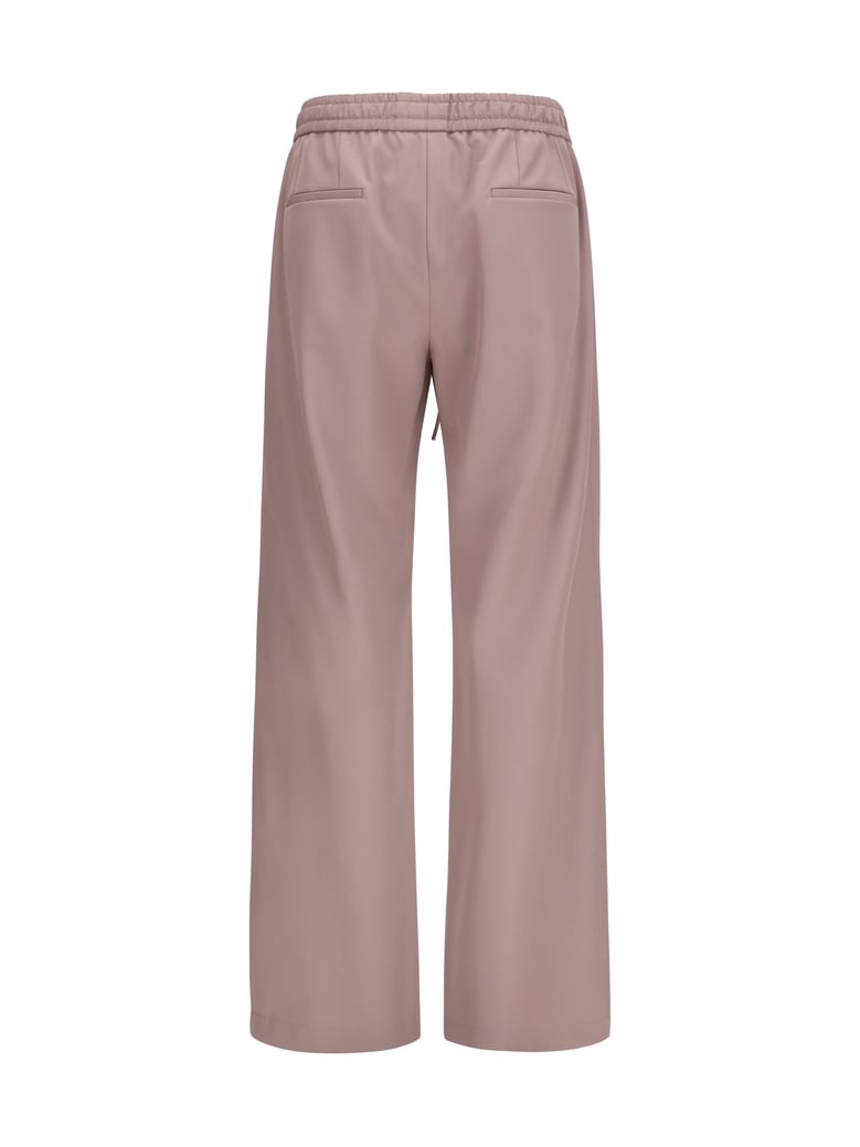 wool jogging pants brown by Selfnex