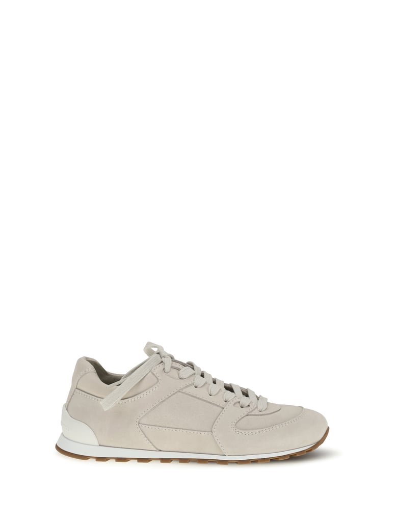 suede sneakers ivory by Selfnex