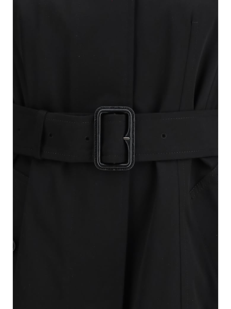 trench coat ellingham gabardine black by Selfnex