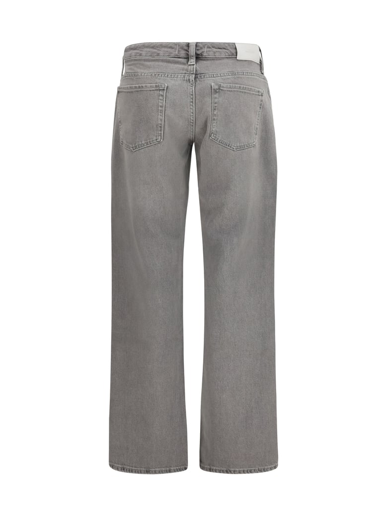 jeans low-rise straight grey by Selfnex