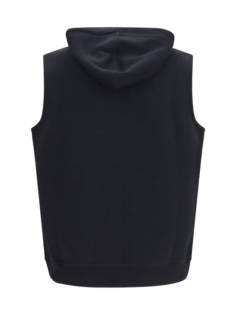 cotton vest black/dark grey by Selfnex