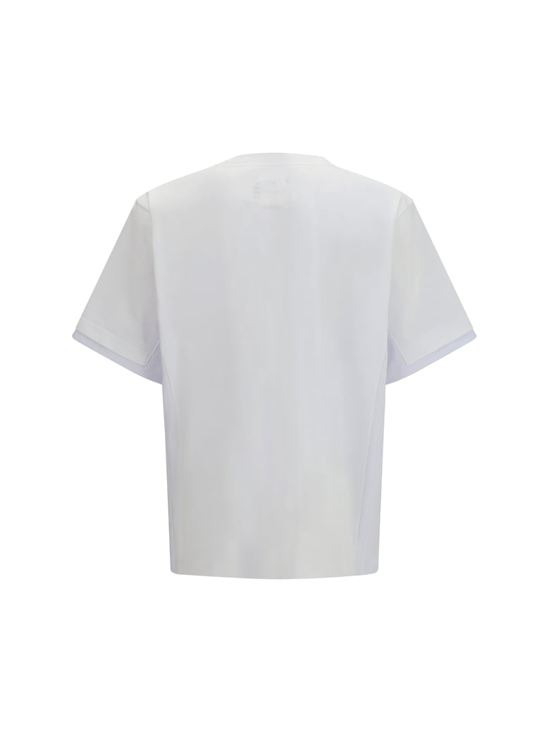 cotton t-shirt white by Selfnex