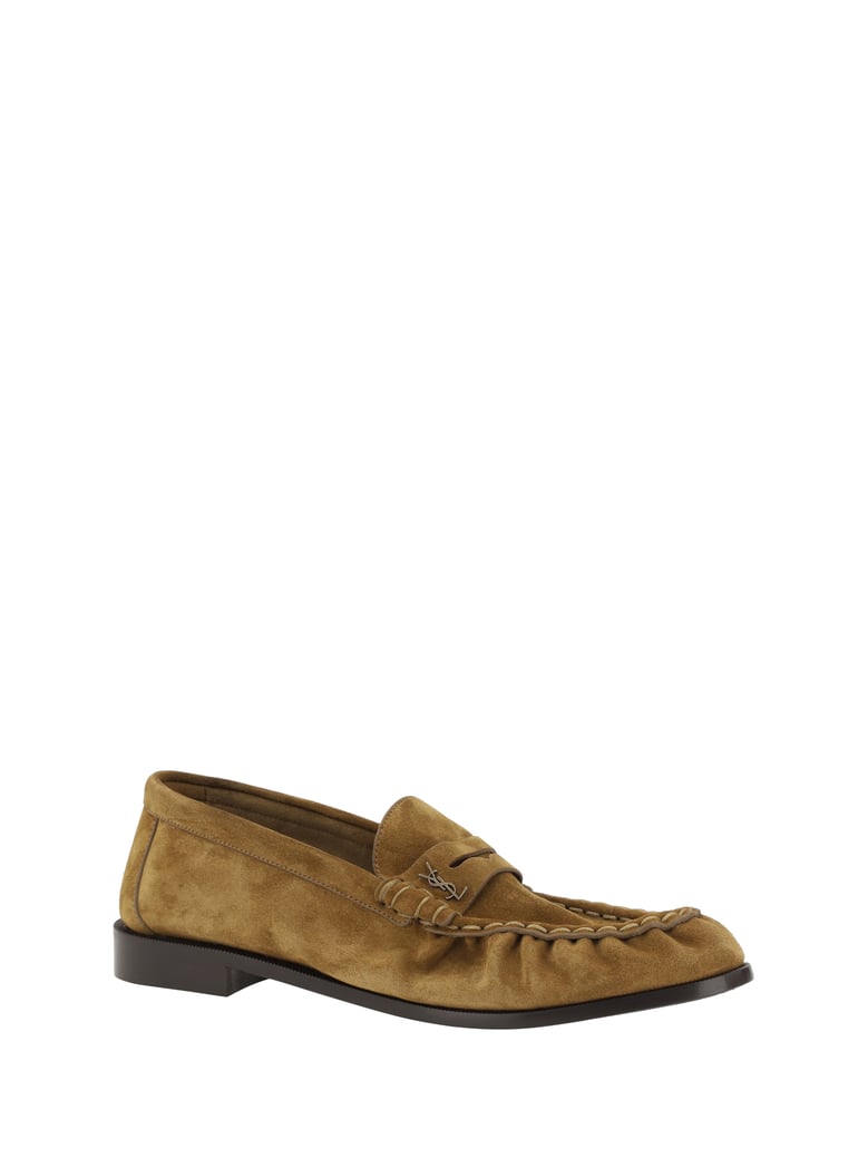 loafers le loafer suede camel by Selfnex