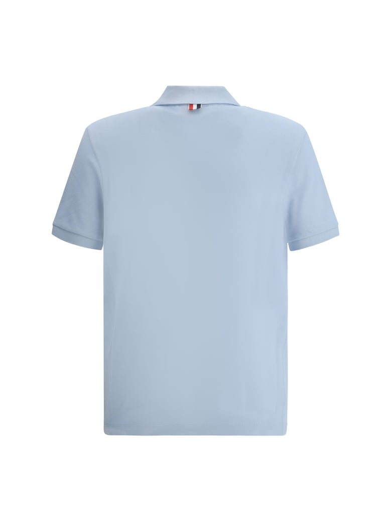 cotton polo light blue by Selfnex