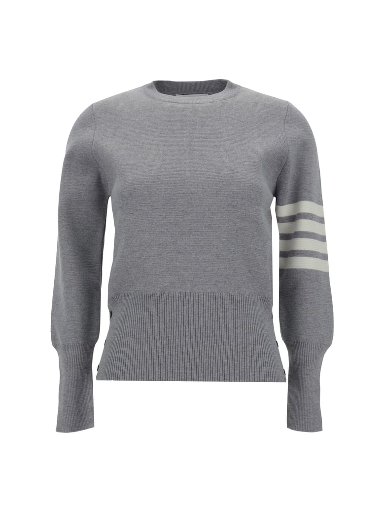 sweater virgin wool light grey by Selfnex