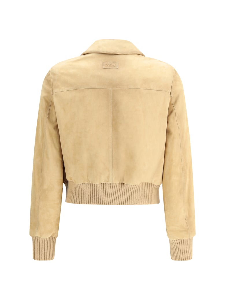 jacket suede sand by Selfnex
