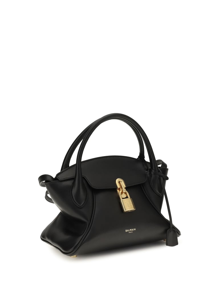 handbag small pulse day black calf leather by Selfnex