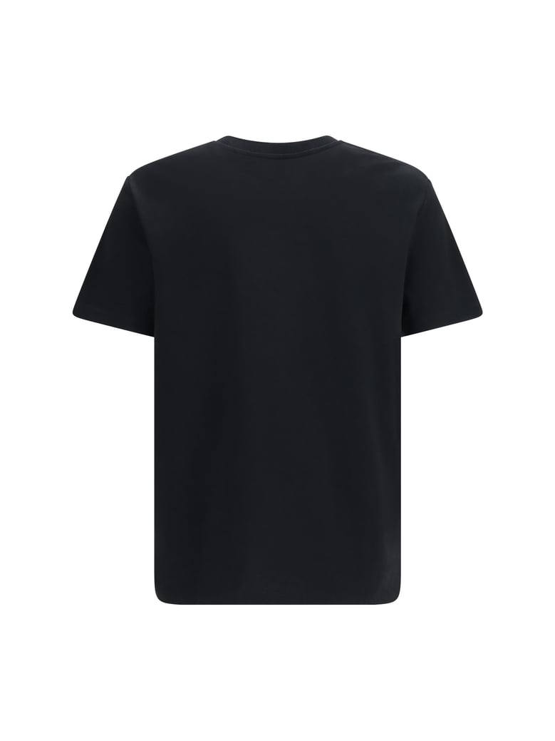 t-shirt embroidered logo black by Selfnex