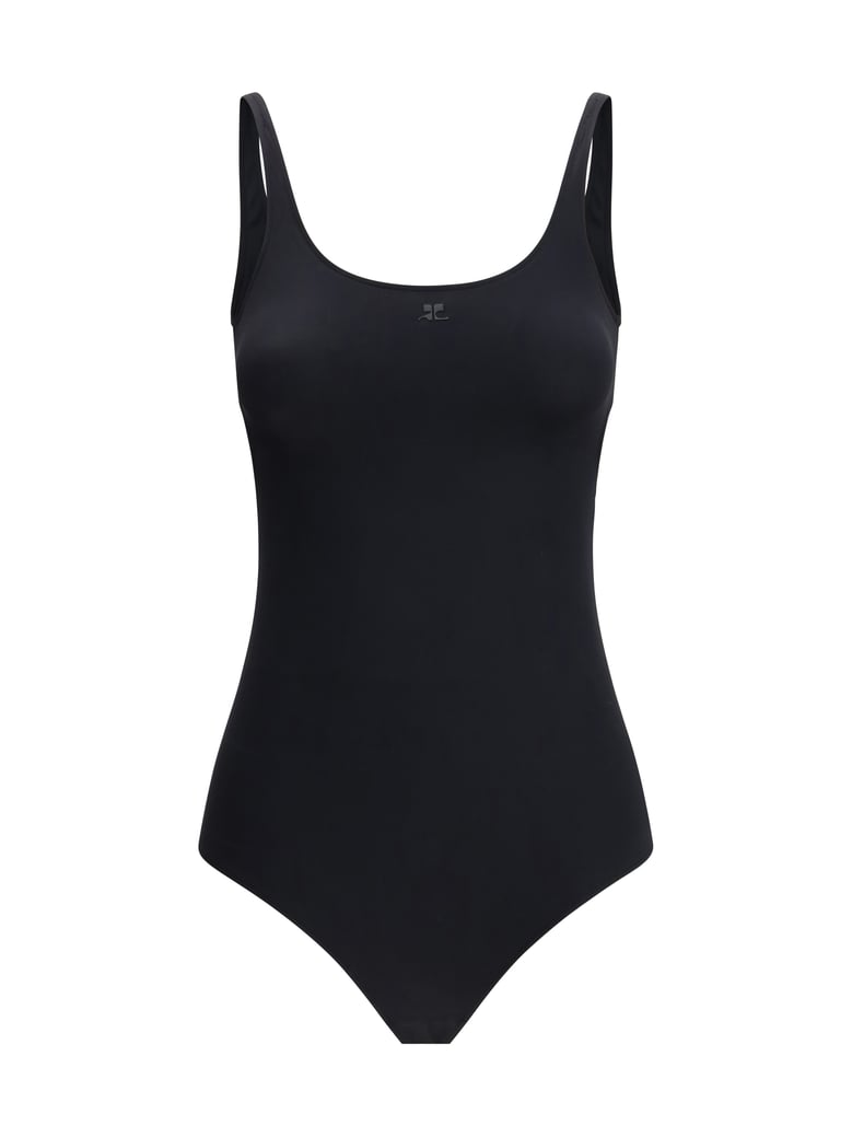one-piece swimsuit black by Selfnex