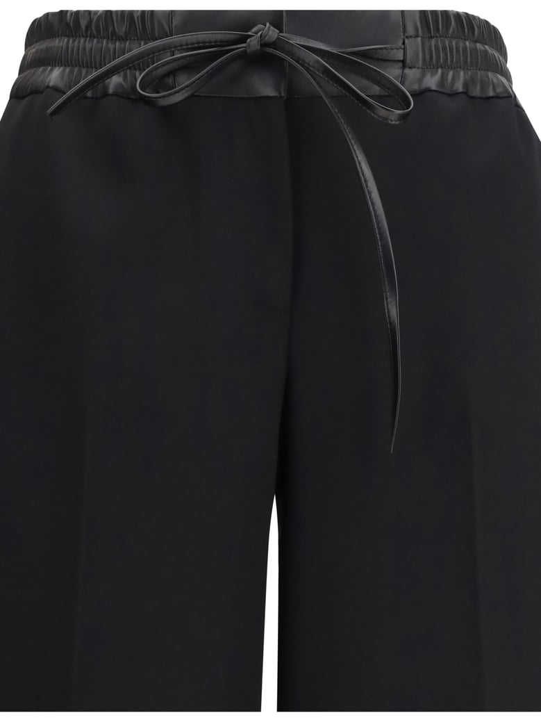trousers virgin wool black by Selfnex
