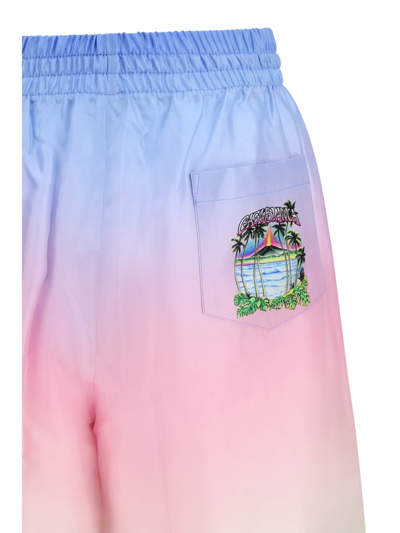 shorts volcano gradient silk by Selfnex