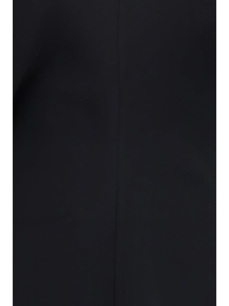long-sleeve low-waist dress, black by Selfnex