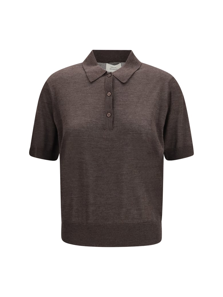 polo shirt migo brown melange by Selfnex
