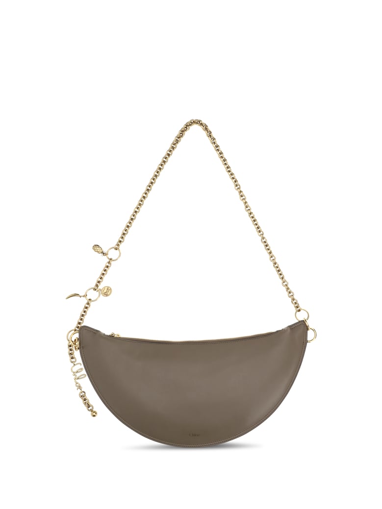 shoulder bag icons deep taupe by Selfnex