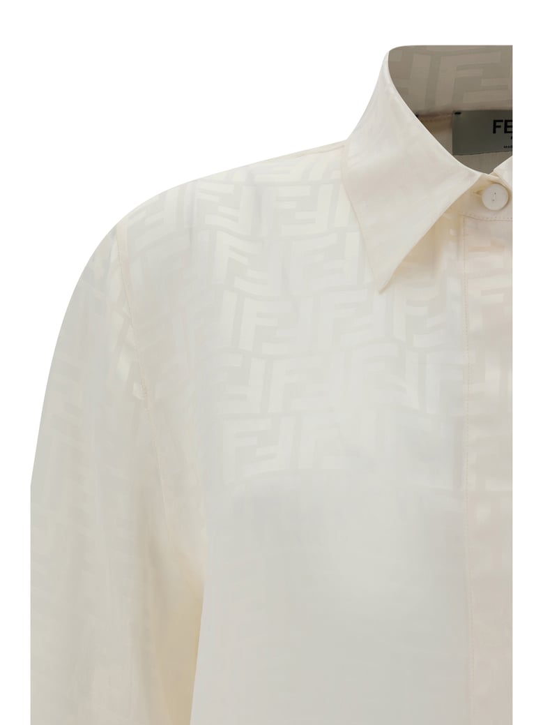 silk shirt penelope ivory by Selfnex