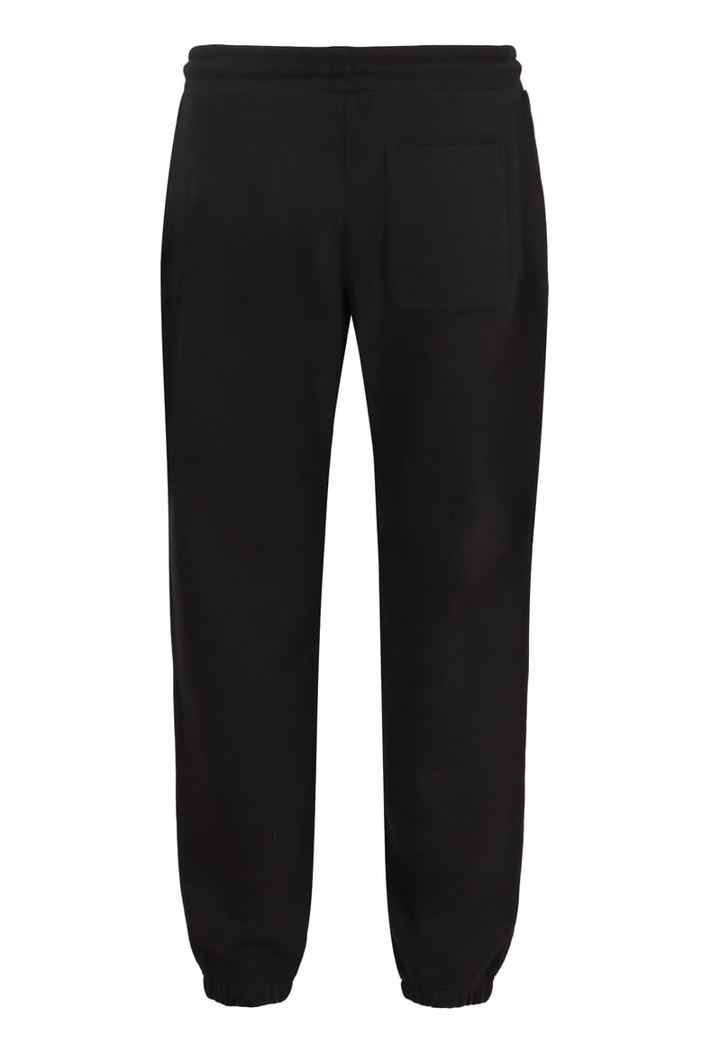 logo detail cotton track pants by Selfnex