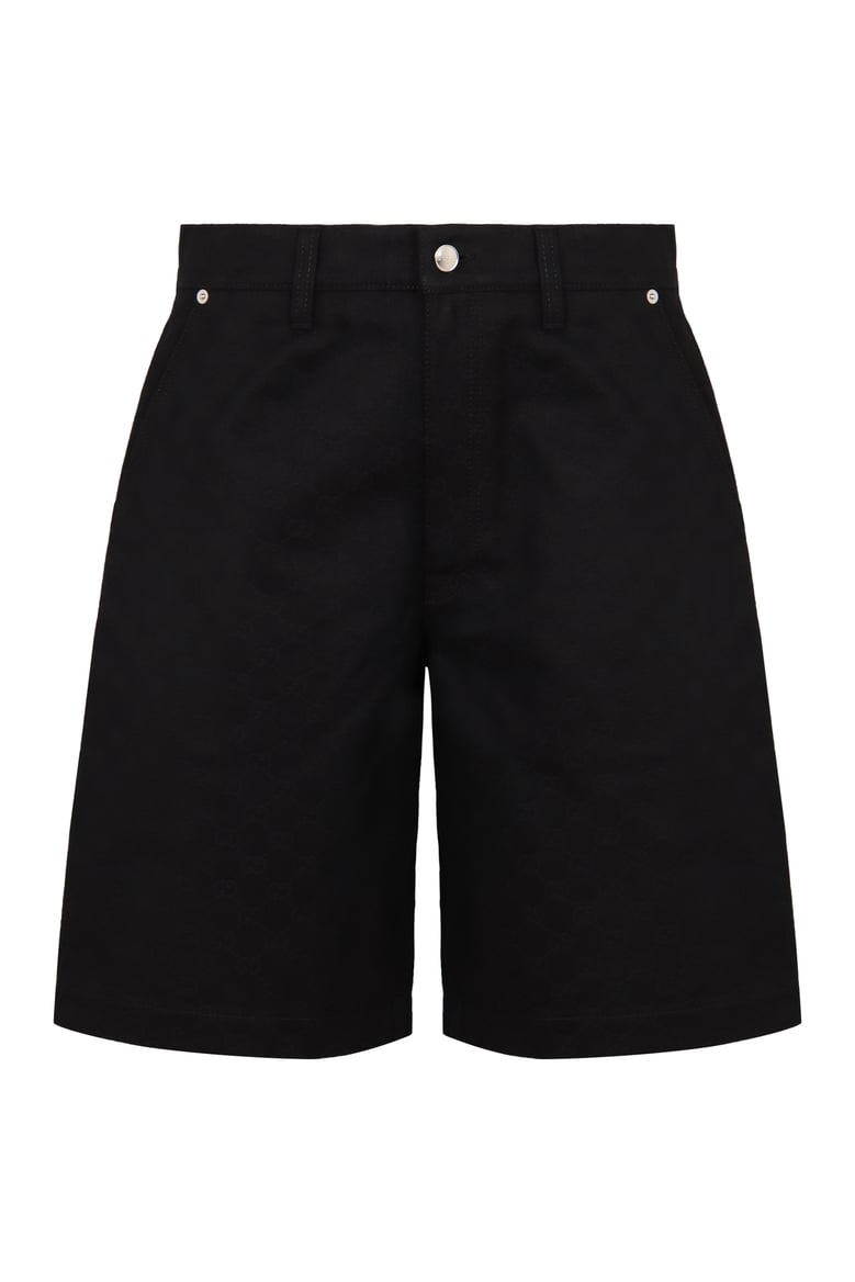 gucci cotton bermuda shorts by Selfnex