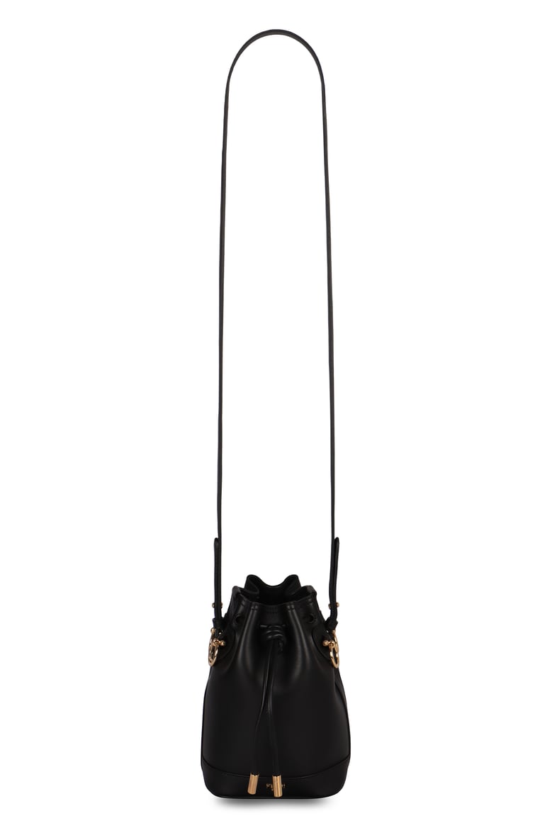 minibag mon tresor in leather by Selfnex