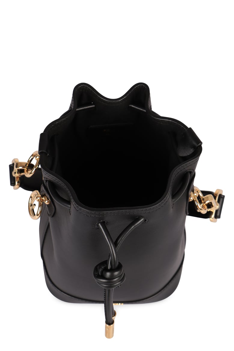 minibag mon tresor in leather by Selfnex