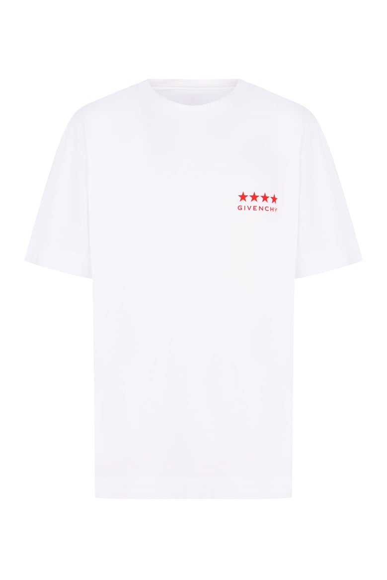 givenchy logo cotton t-shirt by Selfnex