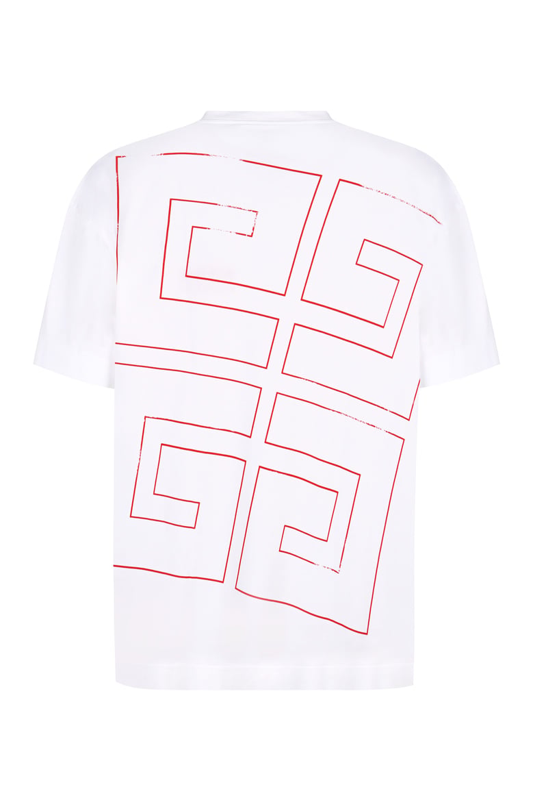 givenchy logo cotton t-shirt by Selfnex