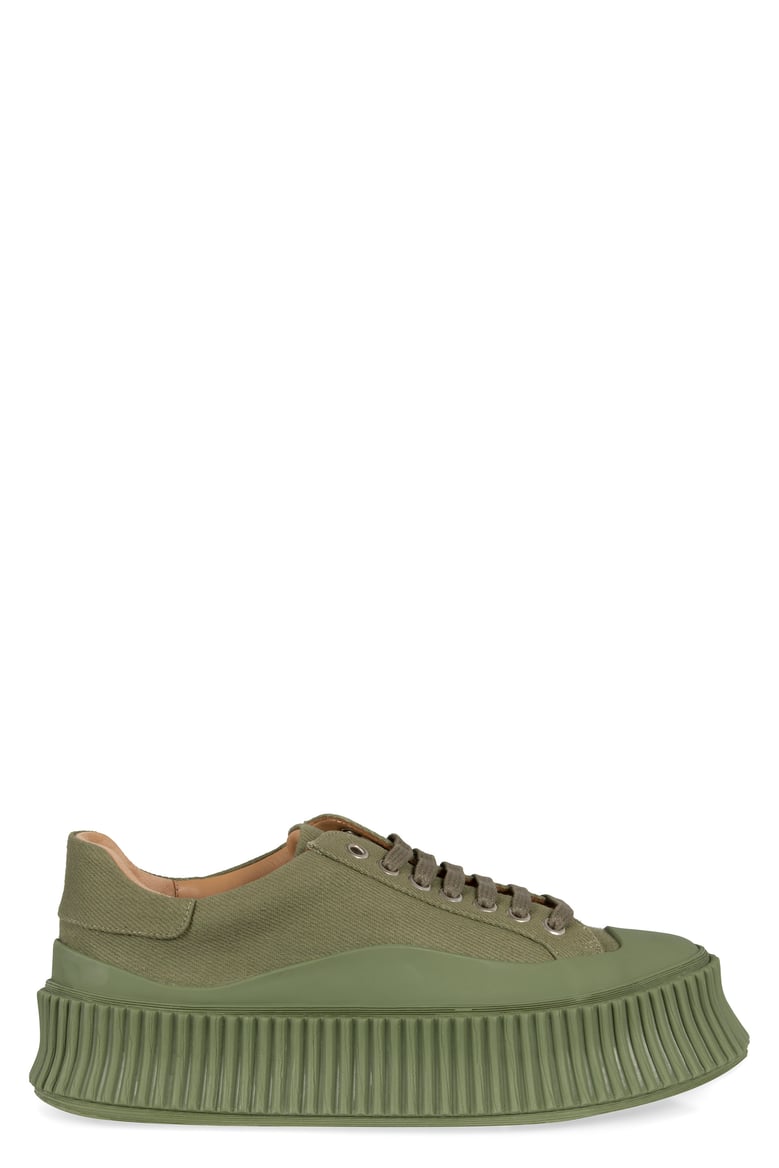 canvas platform sneakers by Selfnex