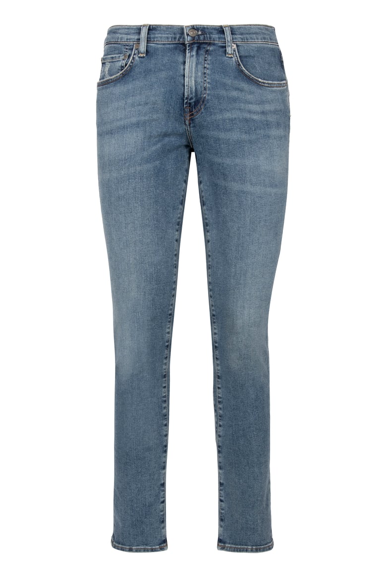 stretch cotton skinny jeans by Selfnex