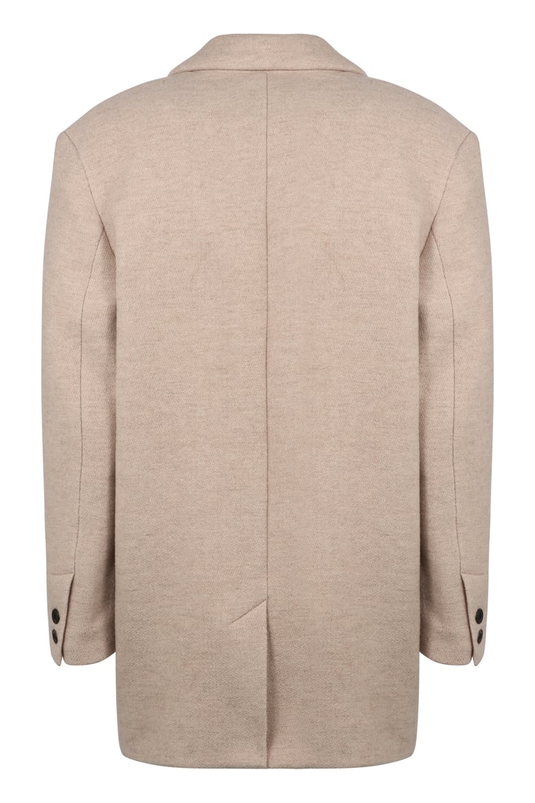 wool single-breasted blazer by Selfnex