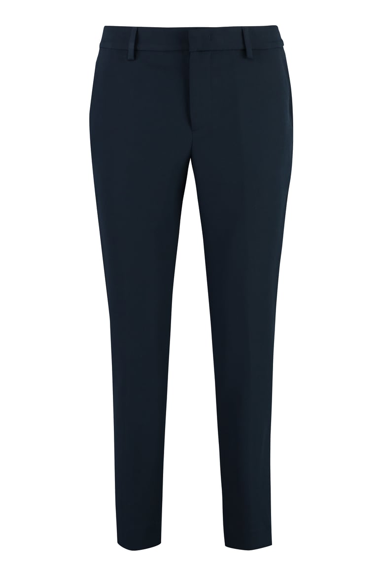 new york techno fabric tailored trousers by Selfnex