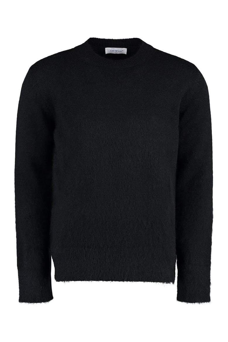 mohair blend sweater by Selfnex