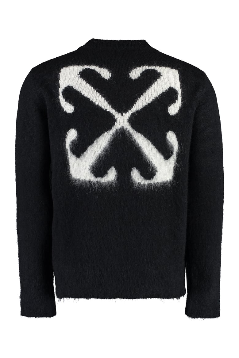 mohair blend sweater by Selfnex