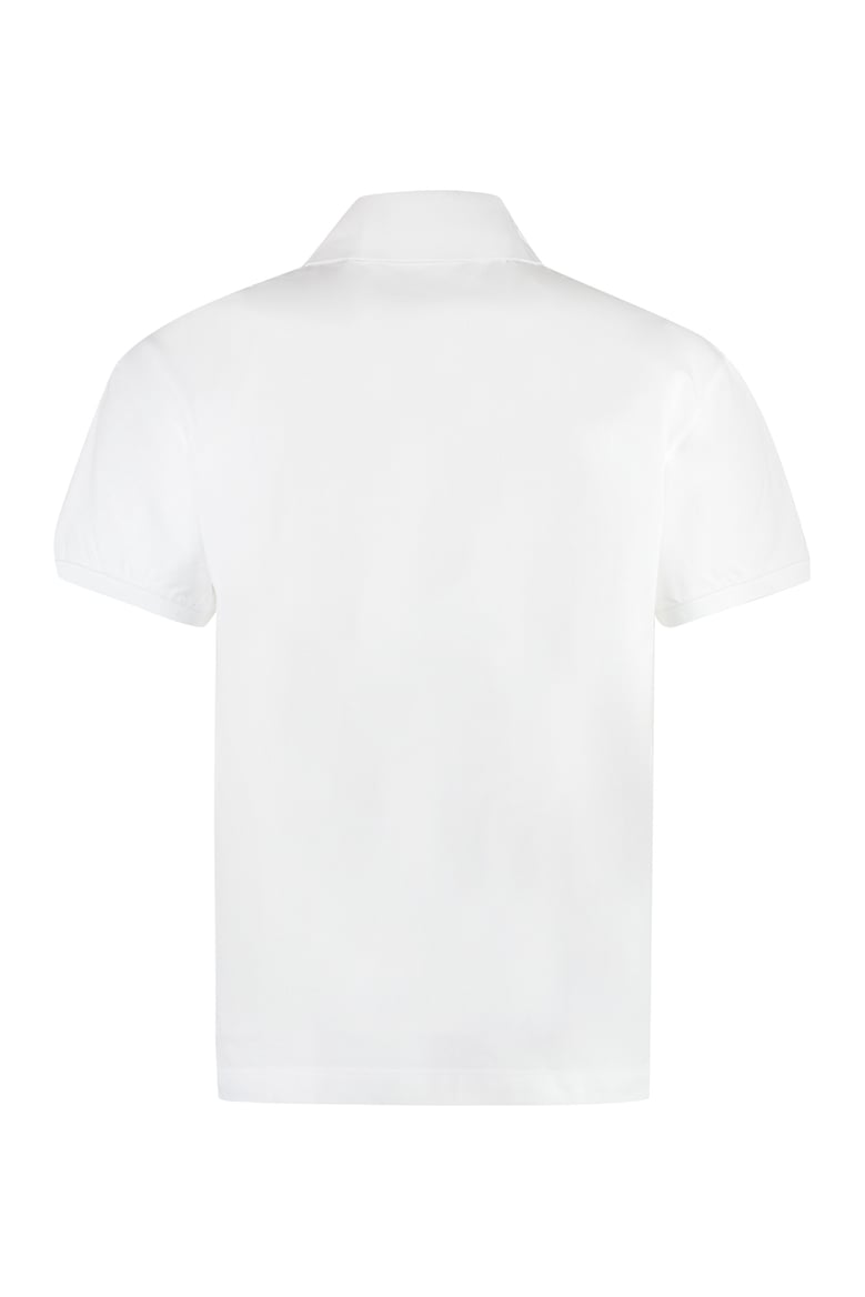 cotton-piqué polo shirt by Selfnex