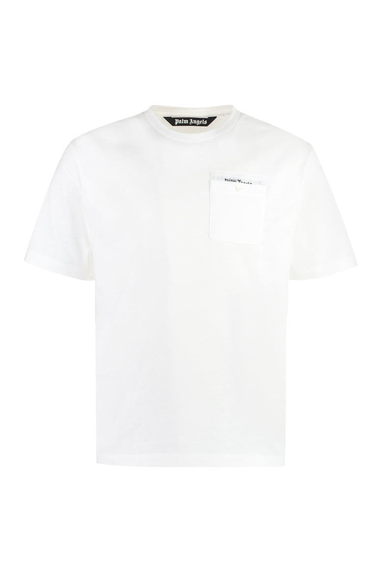 cotton crew-neck t-shirt by Selfnex