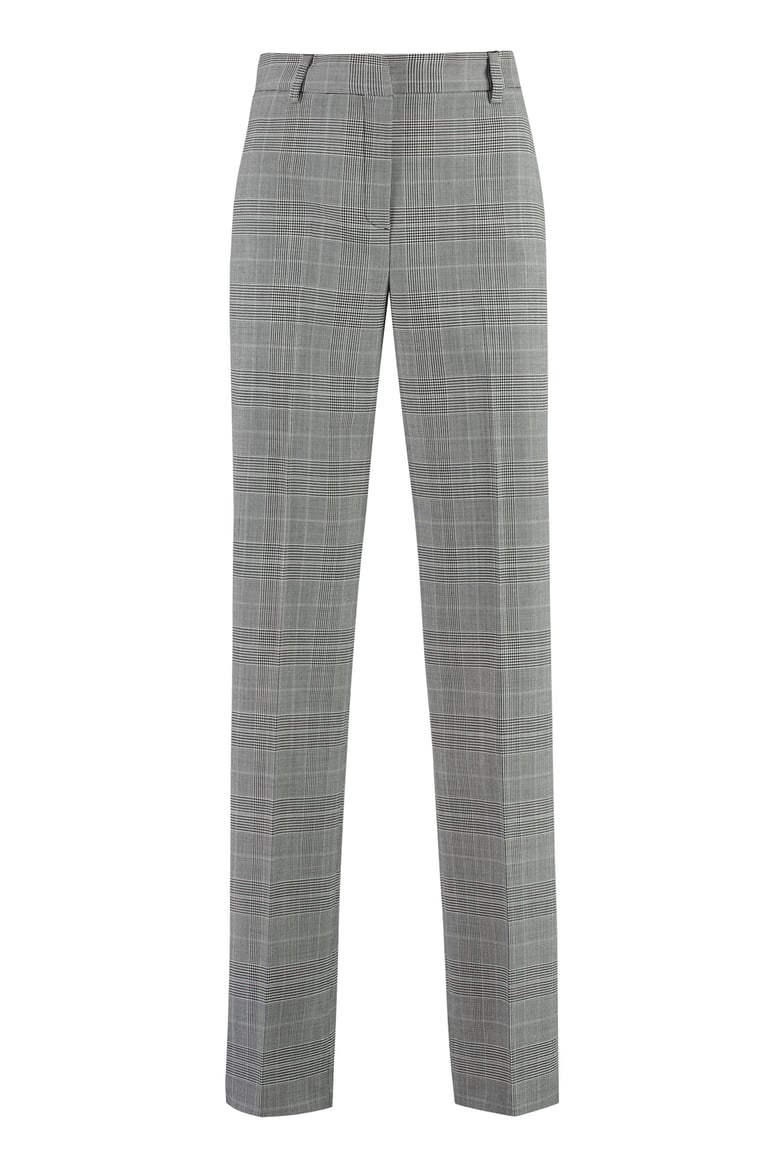 prince-of-wales checked trousers by Selfnex