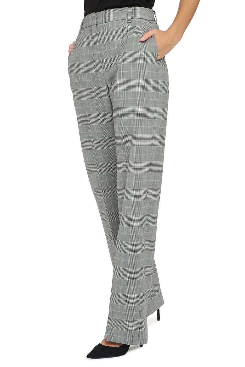 prince-of-wales checked trousers by Selfnex