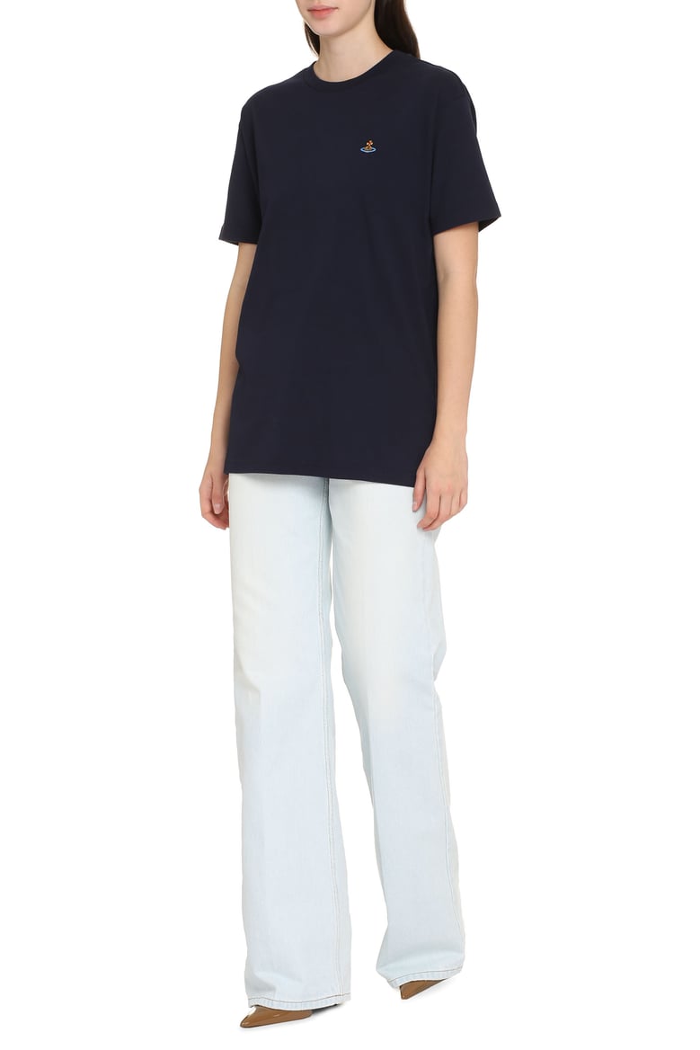 cotton crew-neck t-shirt by Selfnex