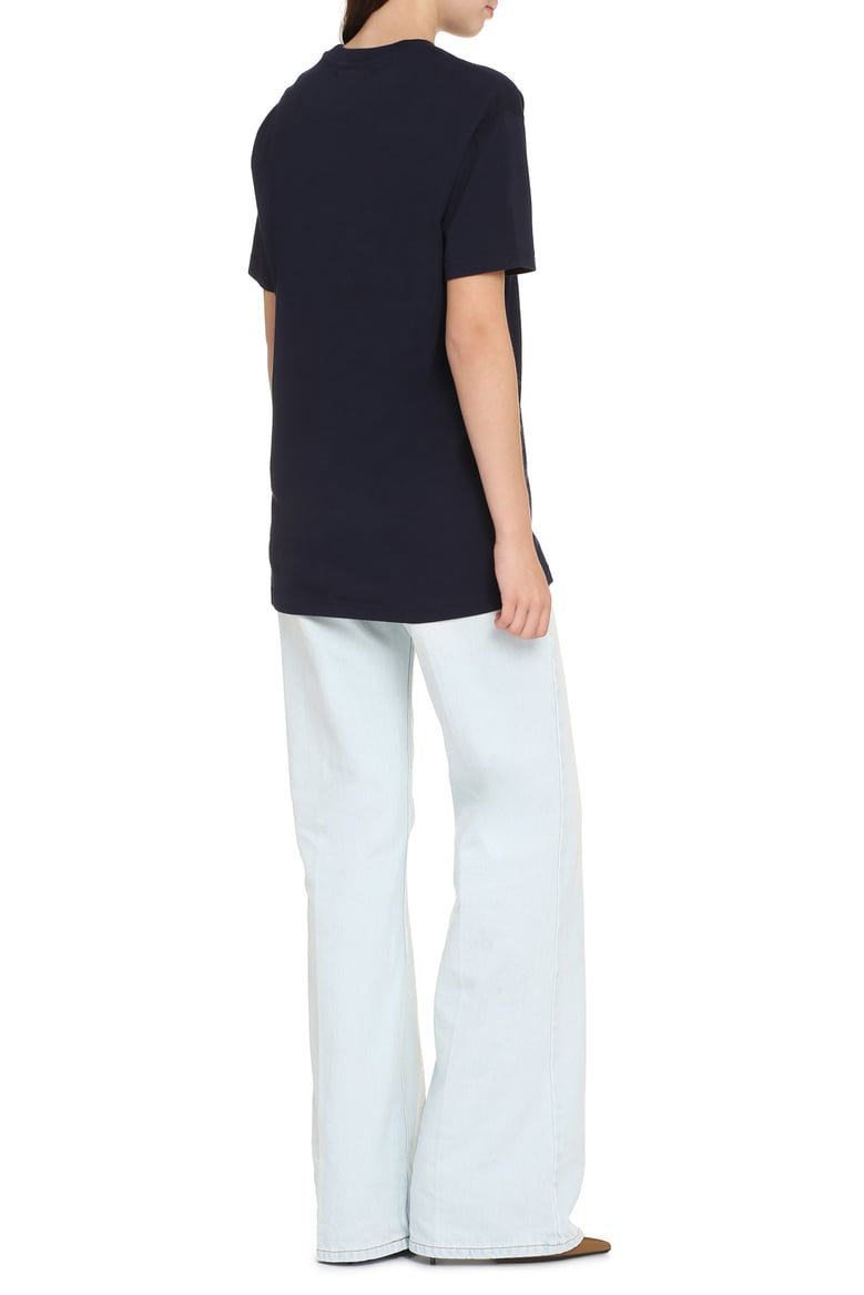 cotton crew-neck t-shirt by Selfnex