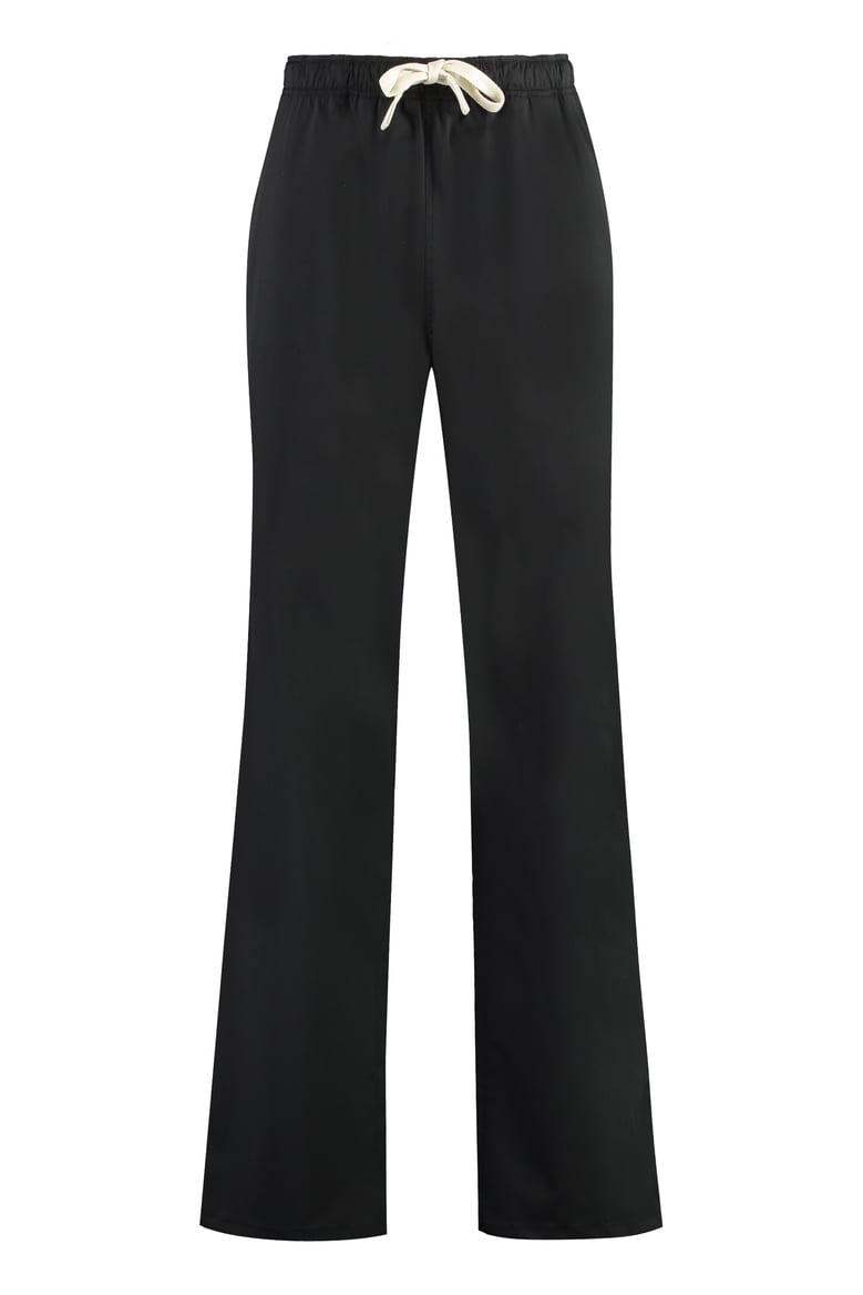 wool blend trousers by Selfnex