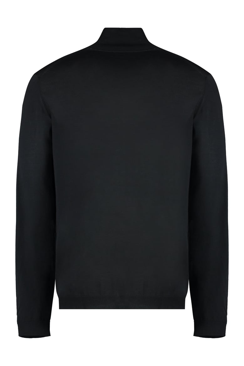 turtleneck wool pullover by Selfnex