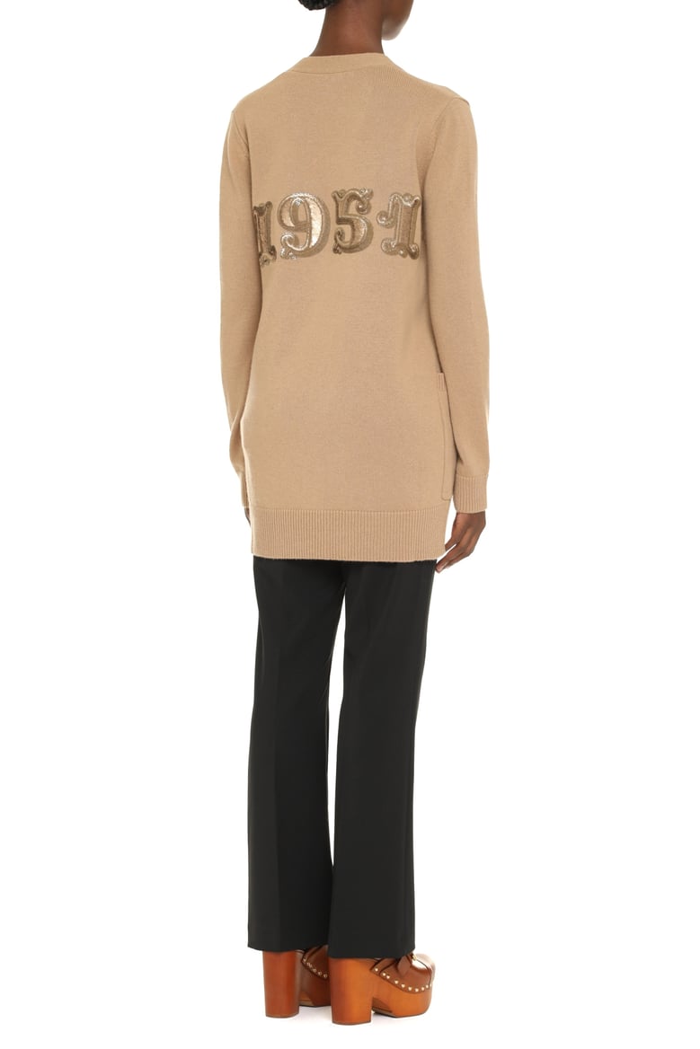 villar wool & cashmere cardigan by Selfnex