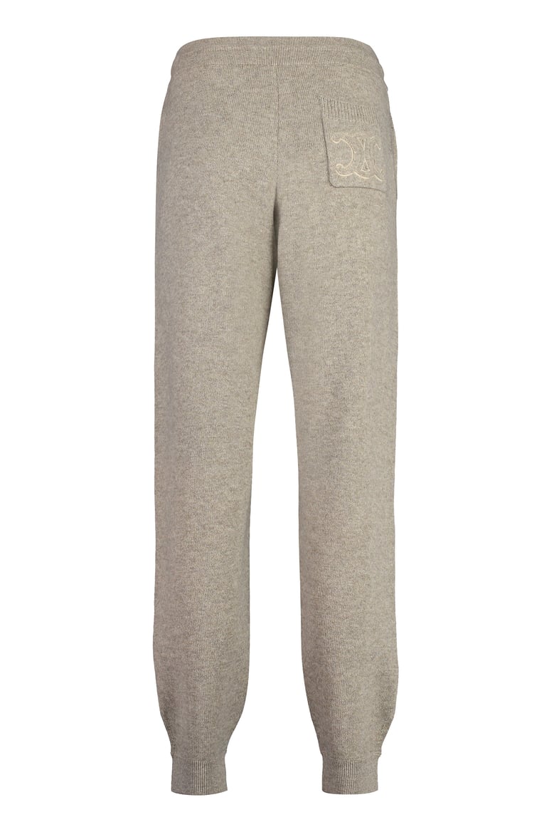 triomphe wool-cashmere jogging trousers by Selfnex