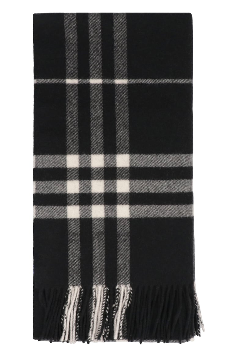 checked cashmere scarf by Selfnex
